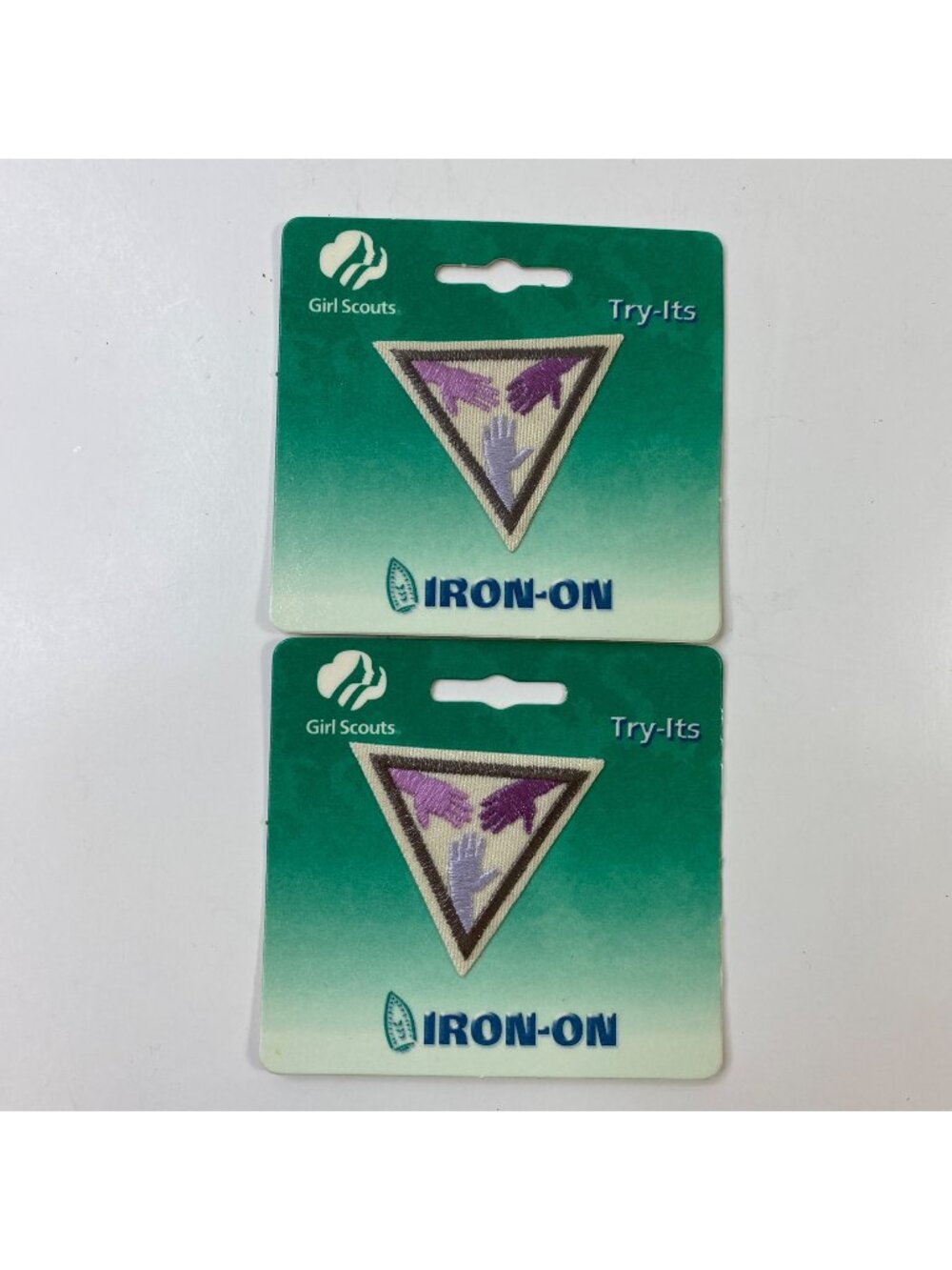 Girl Scouts Try-Its Iron-On Friendship Badge Patch